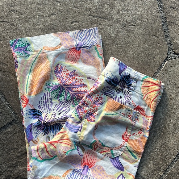 Anthropologie Maeve Colette Linen crop - Picture 5 of 5